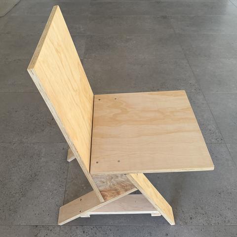 K2 in pine plywood.