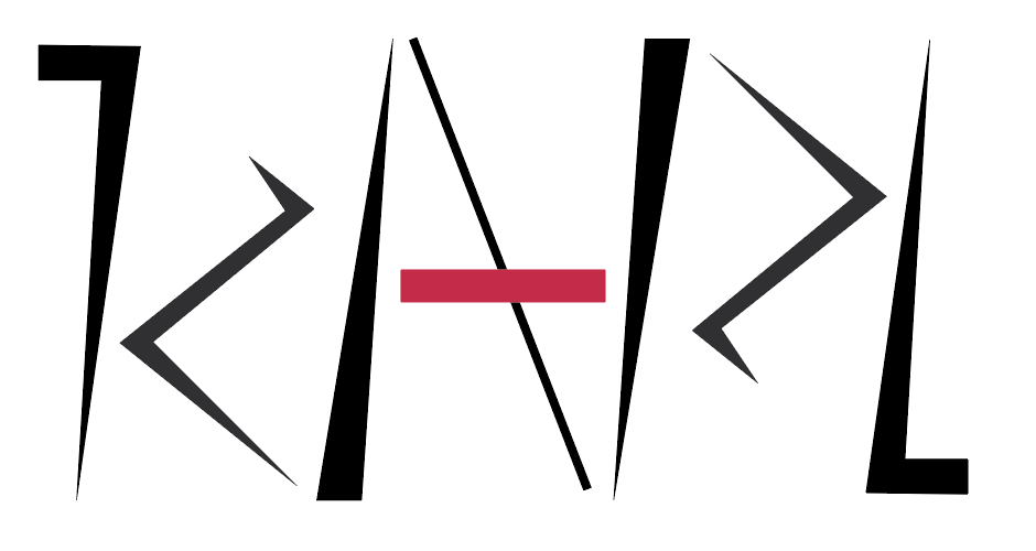 My name as a rotational ambigram: it reads KARL.